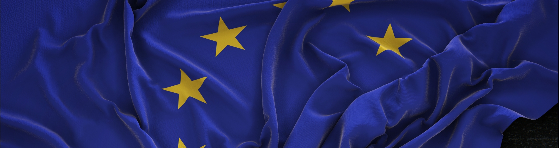 gwiazdki unii europejskiej na niebieskim tle. Materiał z gwiazdkami